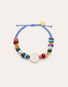 Personalized Bracelet Letter Mother of Pearl Gold-Plated Steel - vista 6