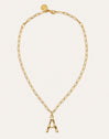 Chic Letter XL Personalized Gold Necklace