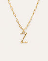 Chic Letter XL Personalized Gold Necklace