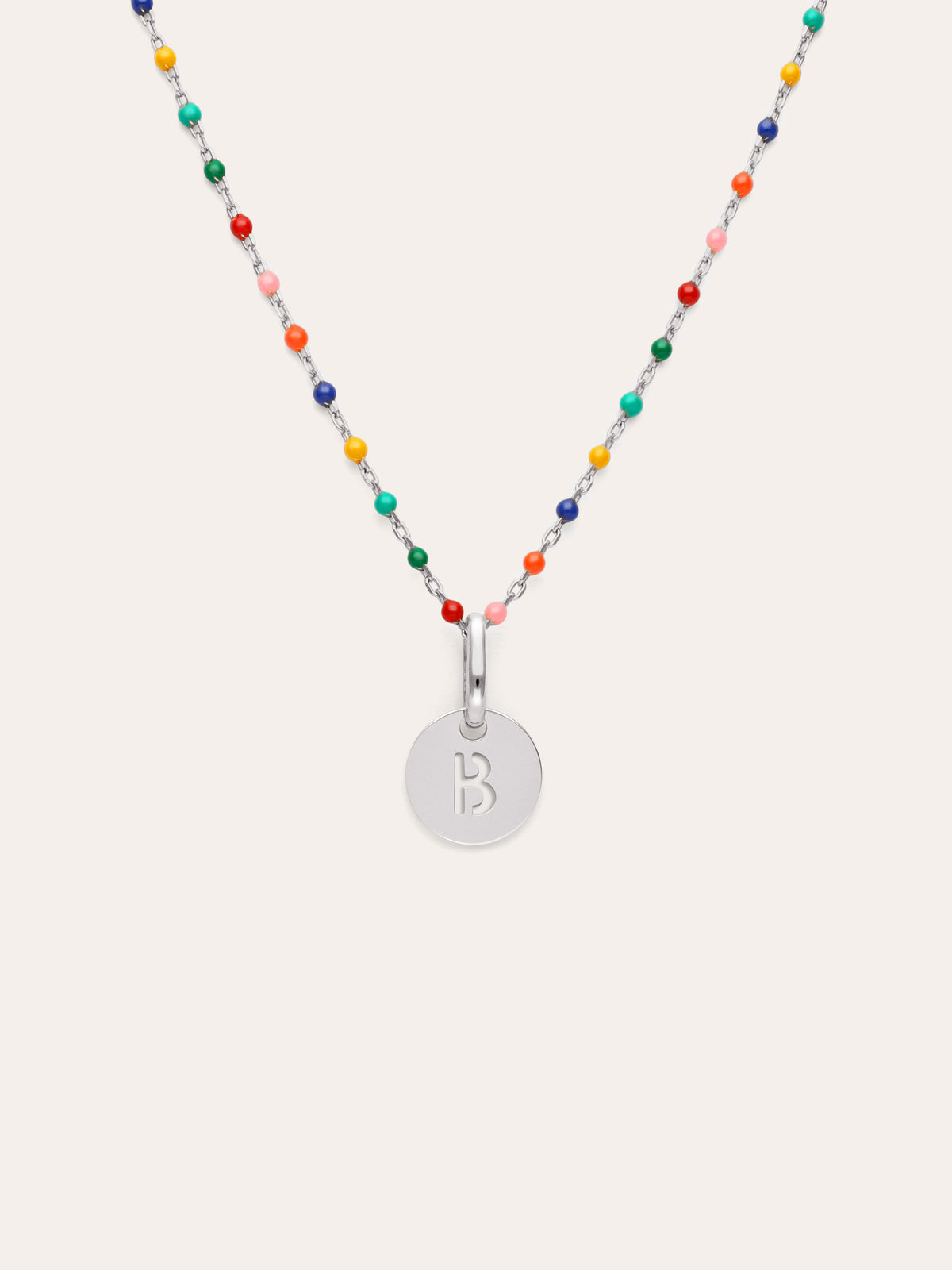 Collar Personalizado Colors Enamel Letter