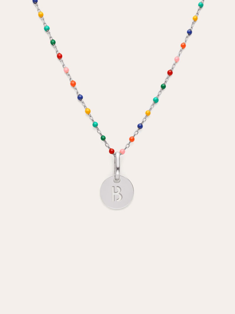 Collar Personalizado Colors Enamel Letter