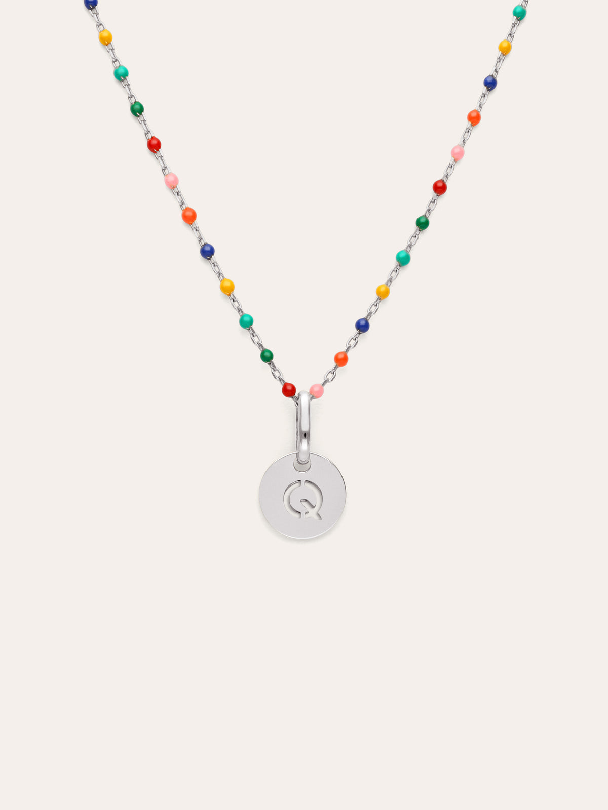 Collar Personalizado Colors Enamel Letter