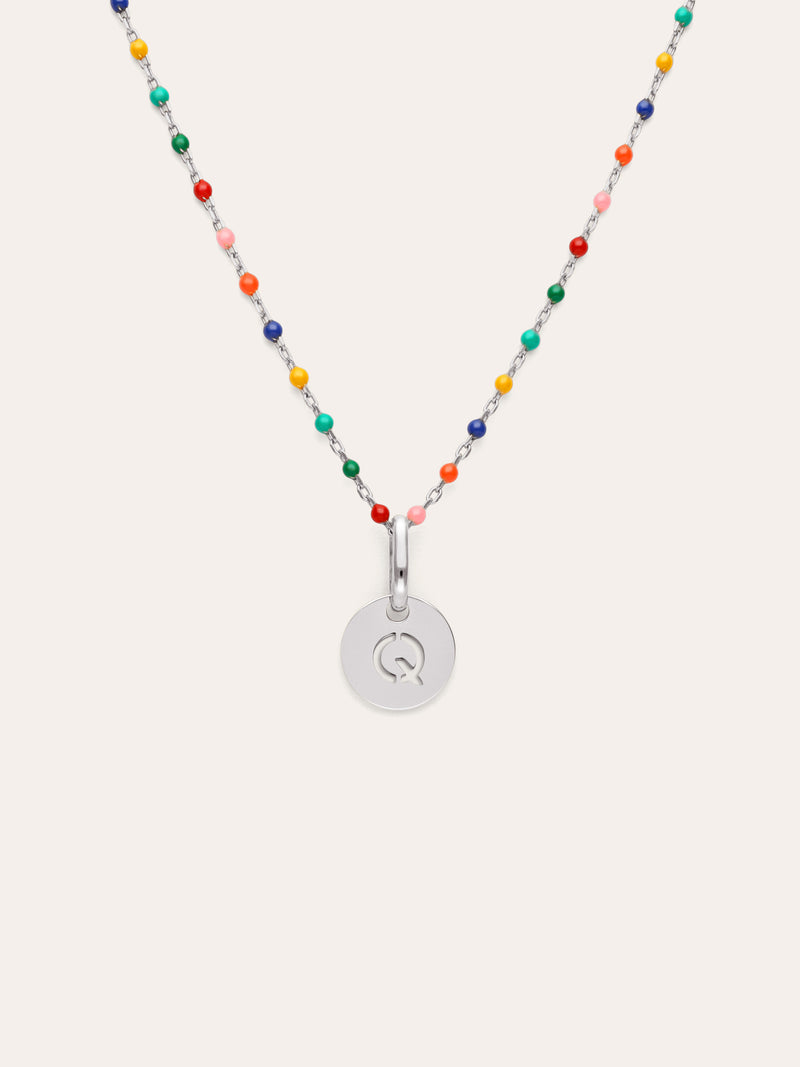 Collar Personalizado Colors Enamel Letter