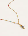 Gift Pack Necklace Dots L Colors and Charm Seahorse