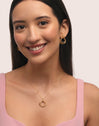 Oria Colors Gold Earrings