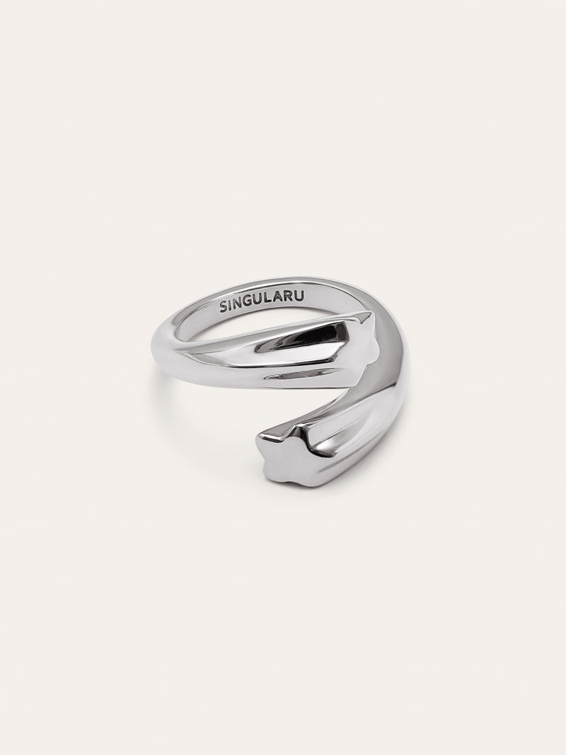 Anillo Abbraccio Stars Acero