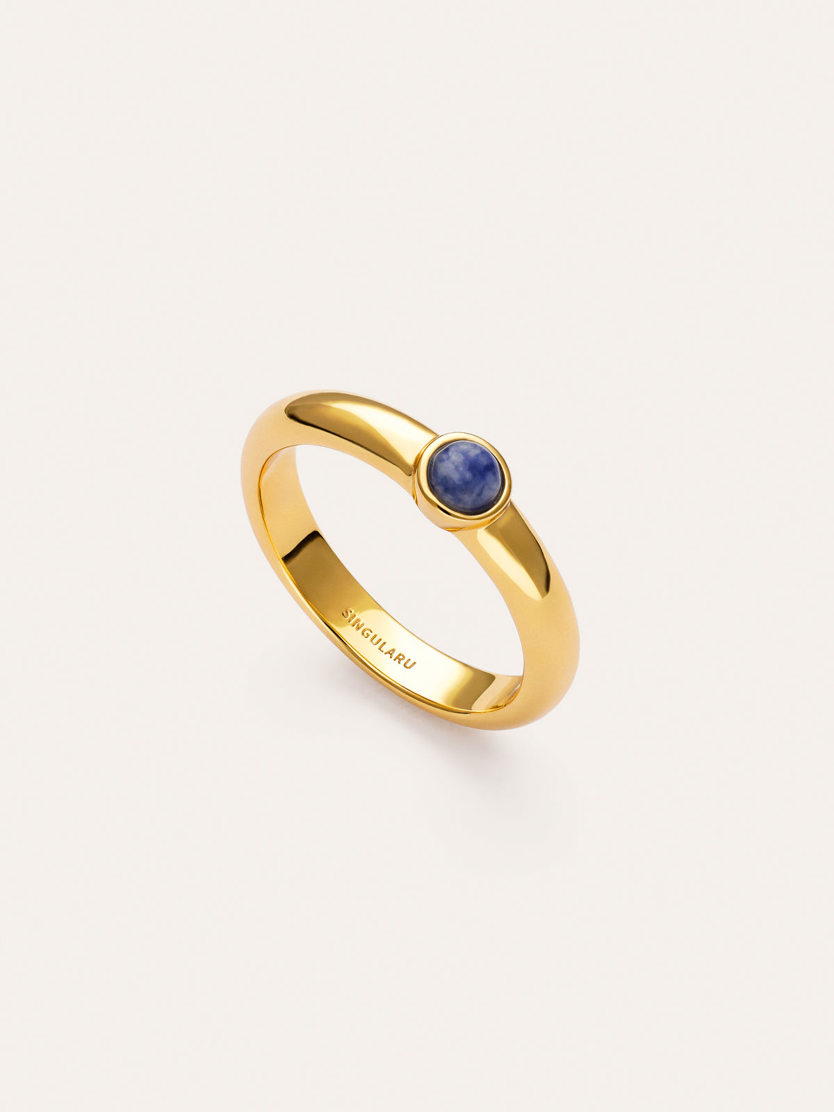 Imagen detalle de Alma Kyanite Gold-Plated Ring