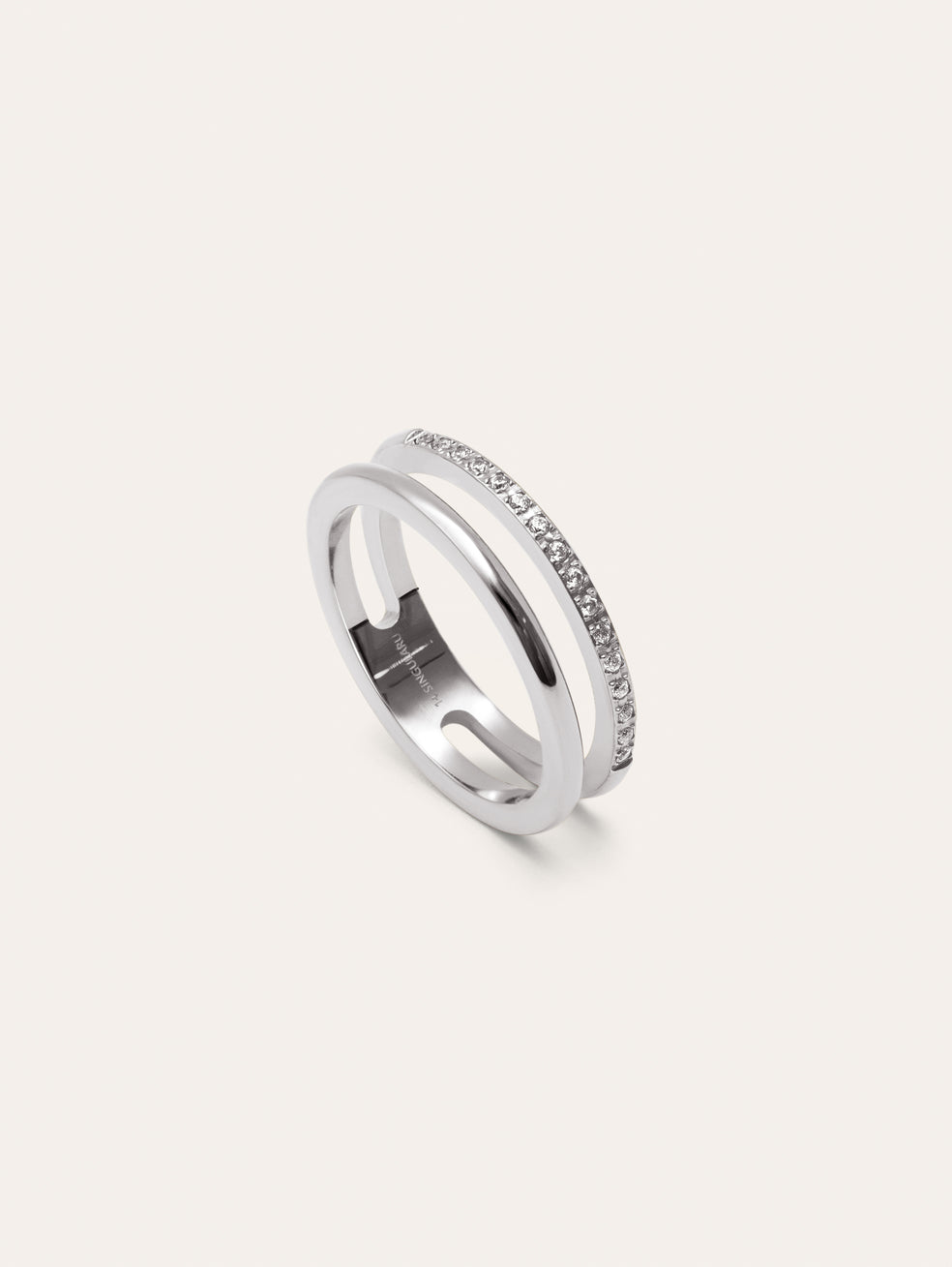 Bibiana Stainless Steel Ring – SINGULARU