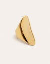 Anillo Bohemian Acero Baño Oro