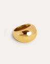 Bomba Stainless Steel Gold Ring 