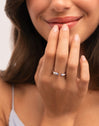 Cane Kyanite Ring