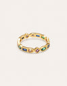 Anillo Cascade Baño Oro
