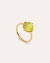 Celebrate Green Gold Ring