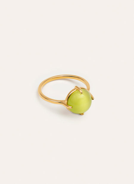 Celebrate Green Gold Ring