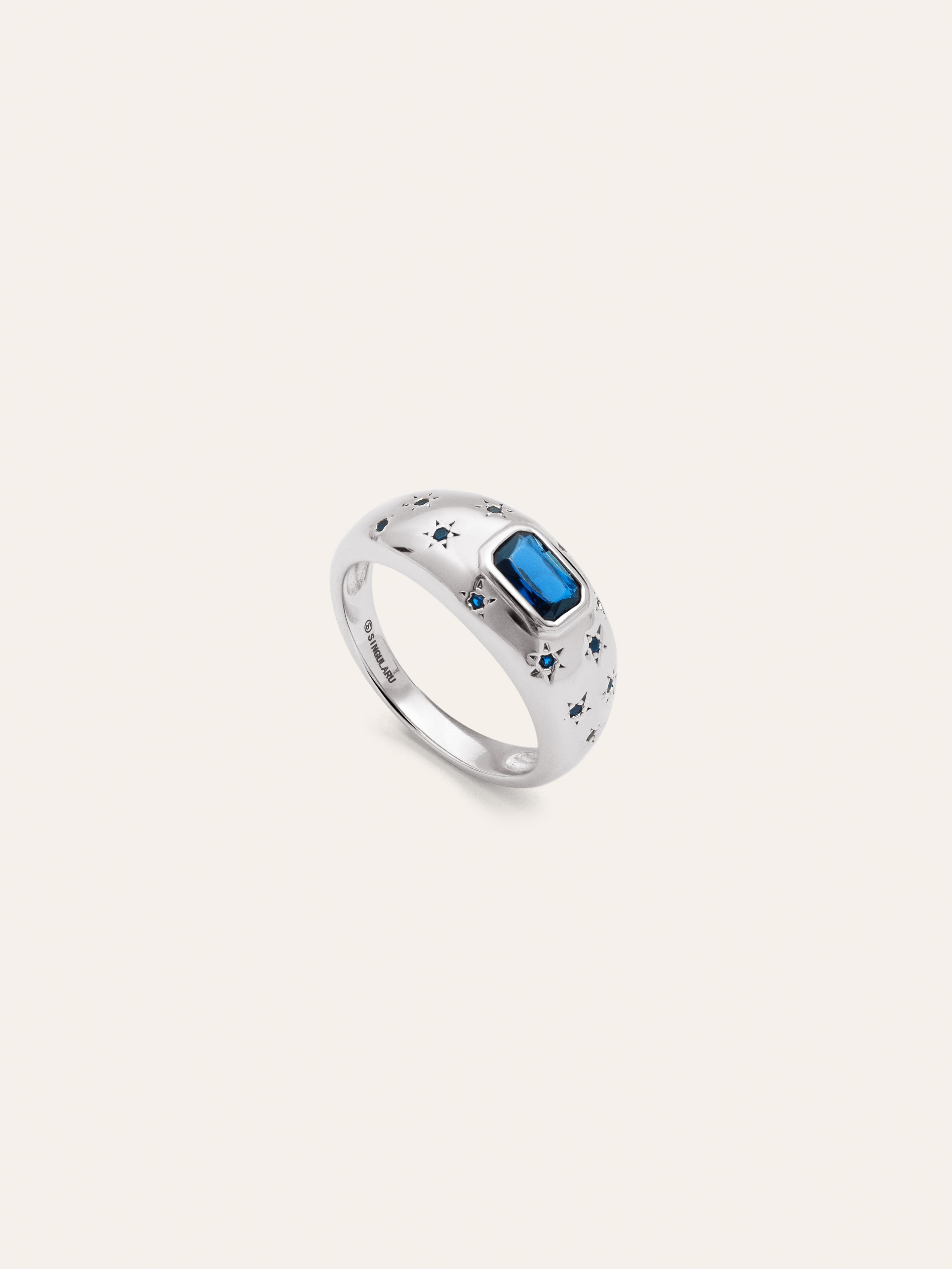 Anillo Charlotte Azul