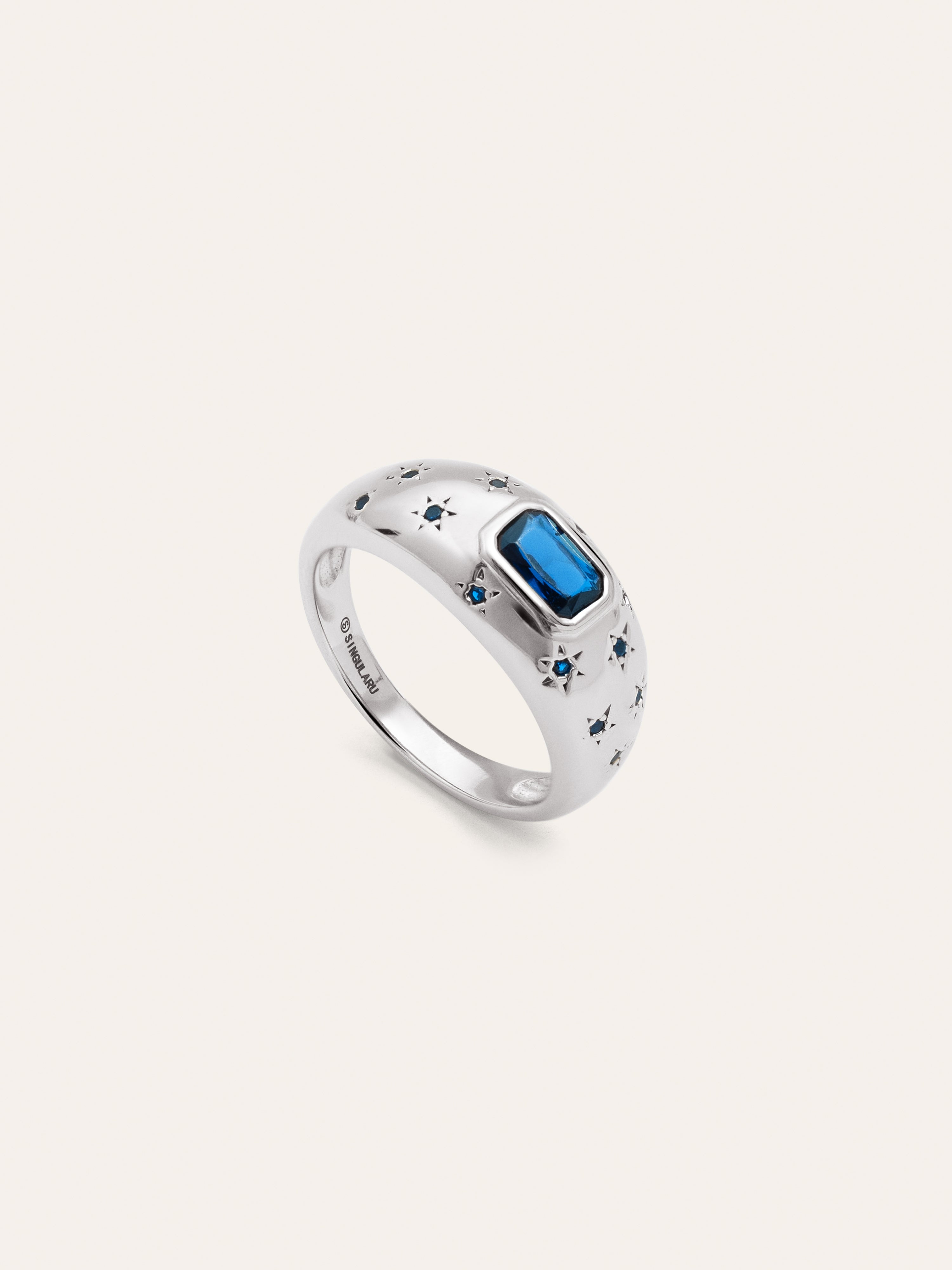 Charlotte Blue Ring