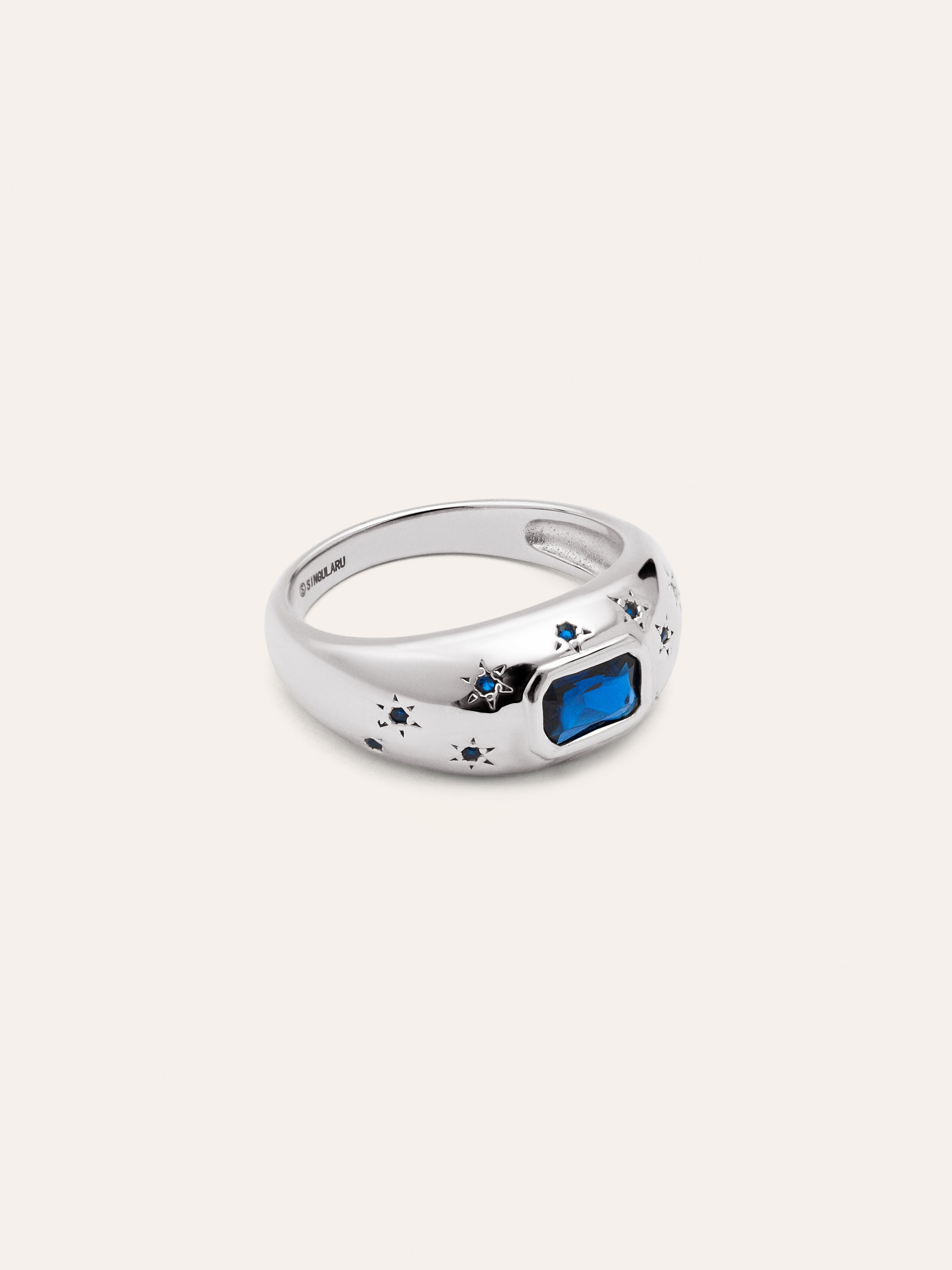 Charlotte Blue Ring