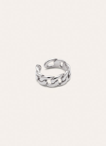 Chunky Link Stainless Steel Ring