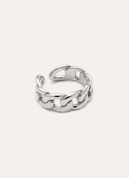 Chunky Link Stainless Steel Ring
