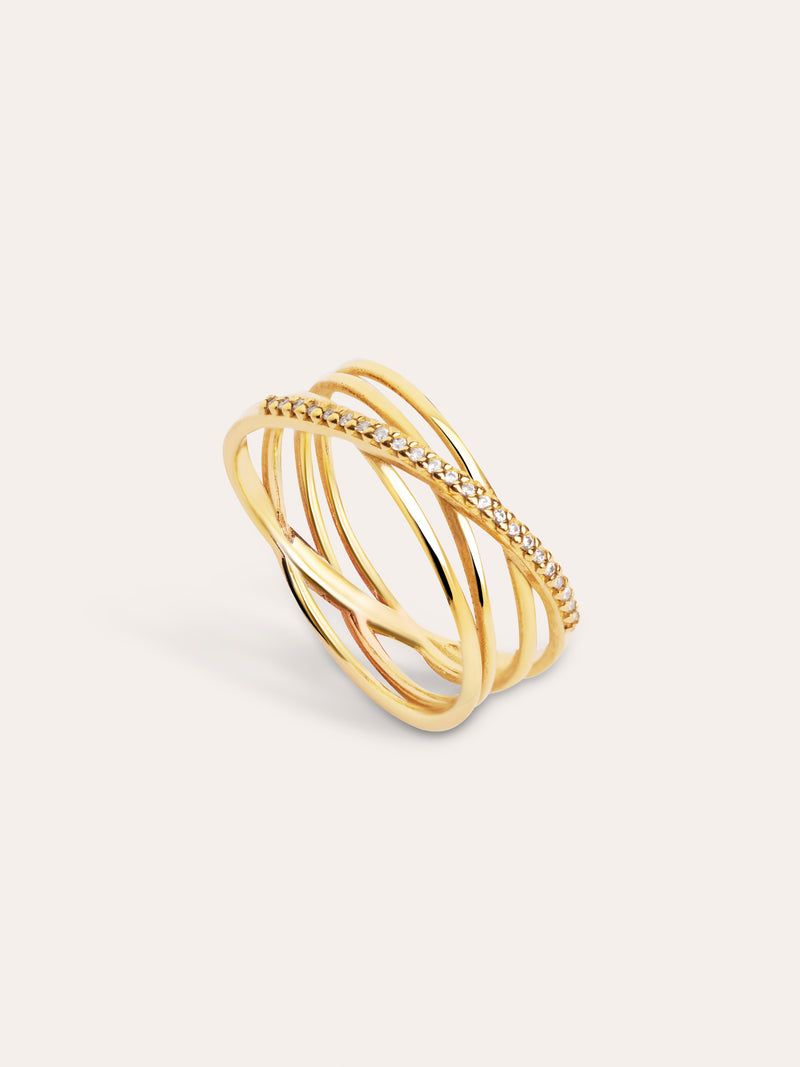 Comete Gold Ring