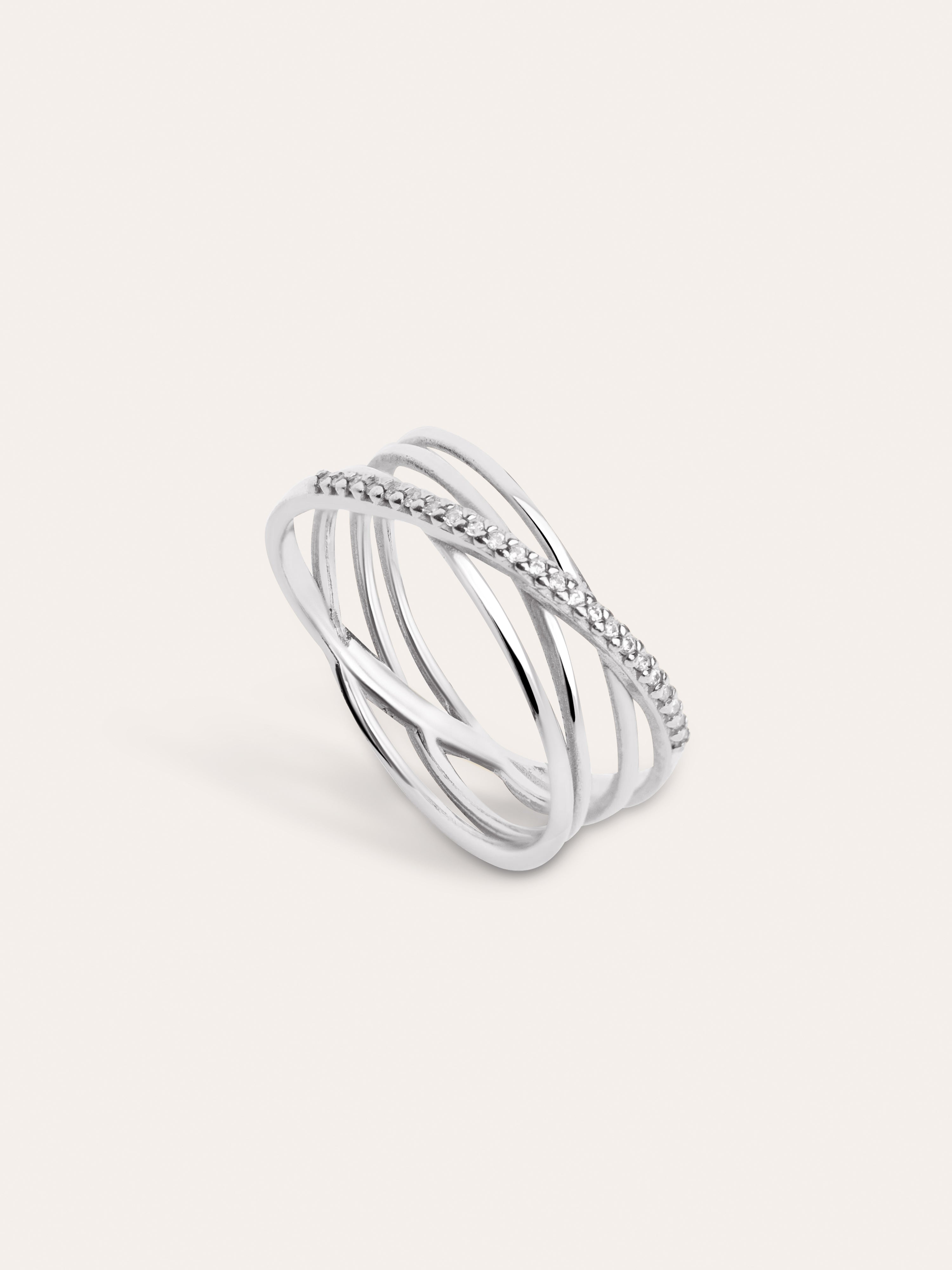 Comete Silver Ring