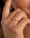 Anello Colors Space Placcato Oro