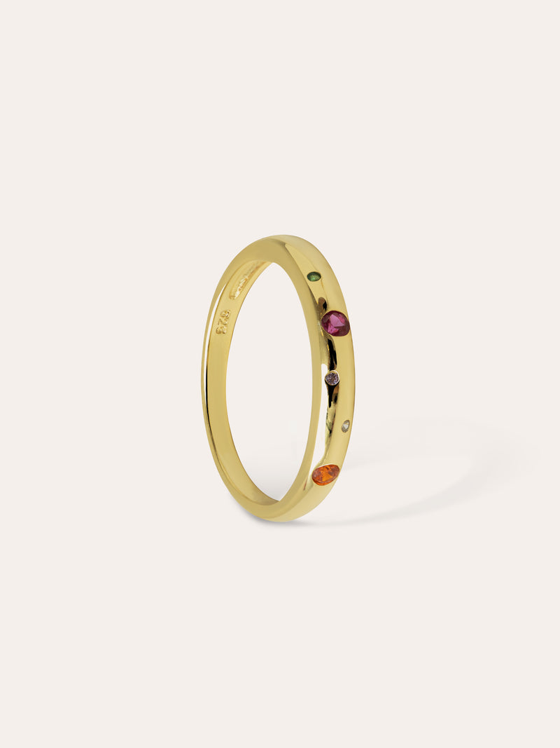 Colors Space Gold Ring