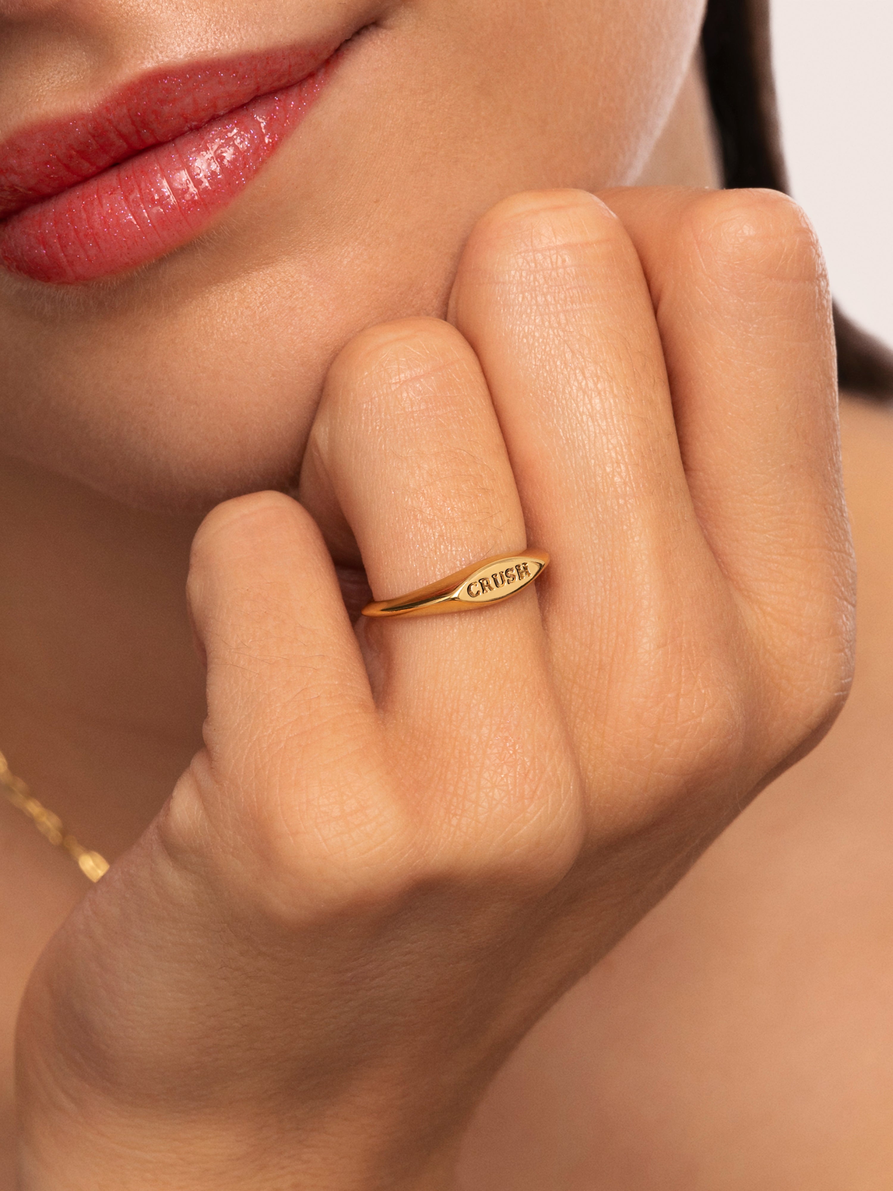 Crush Gold Ring