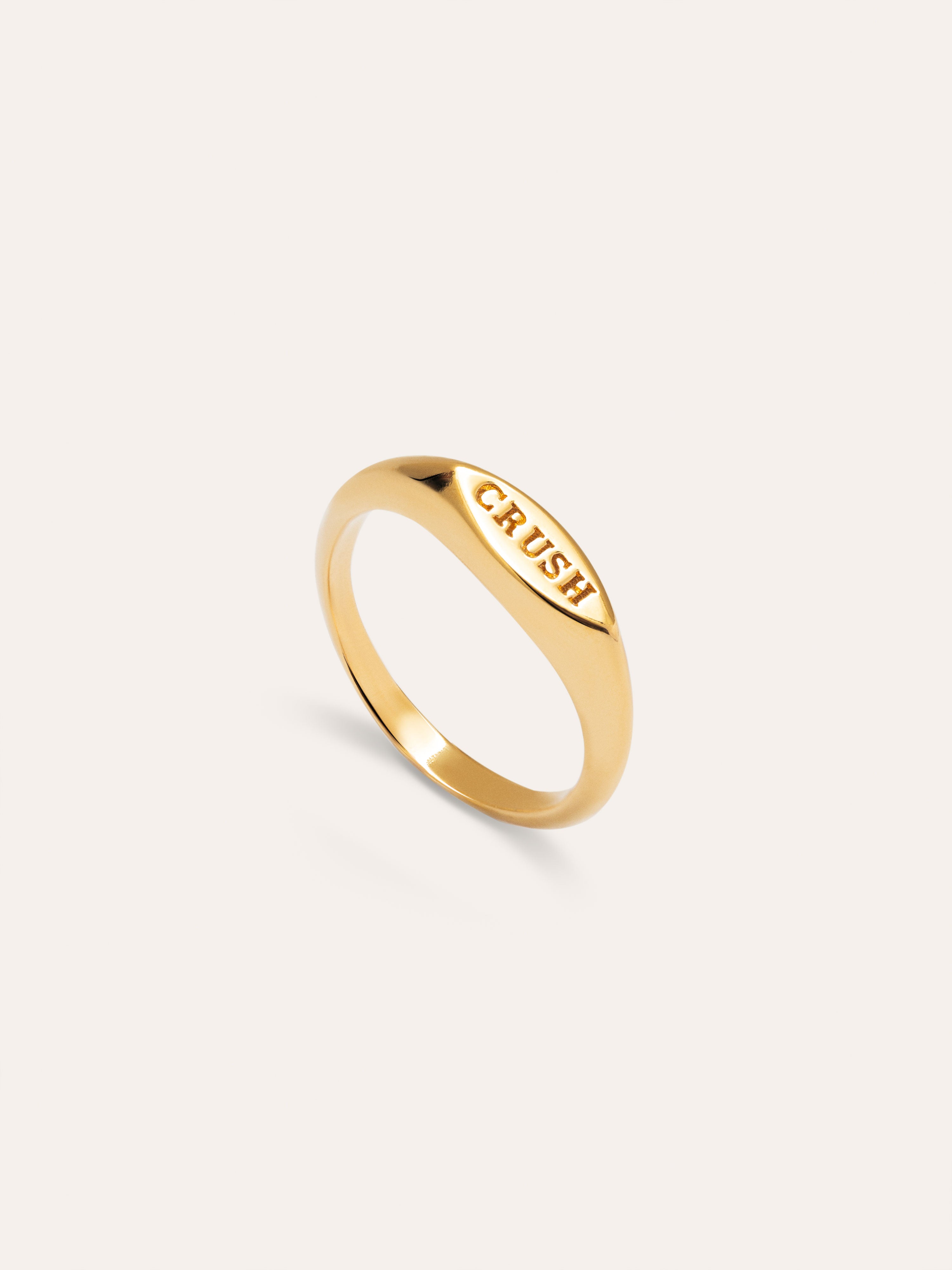 Crush Gold Ring