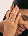 Double Drop Stainless Steel Ring