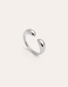 Anillo Doble Gota Acero