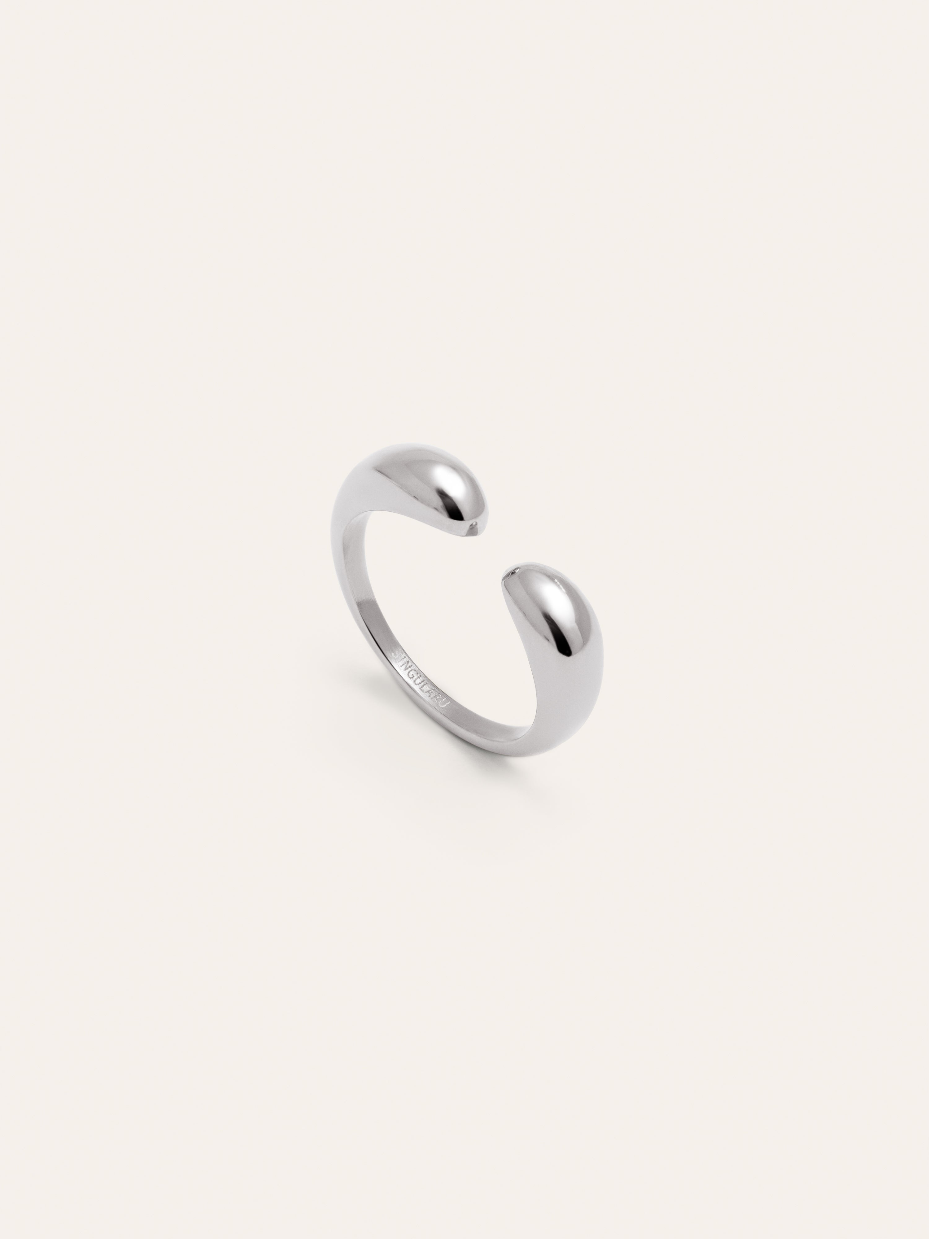 Double Drop Stainless Steel Ring