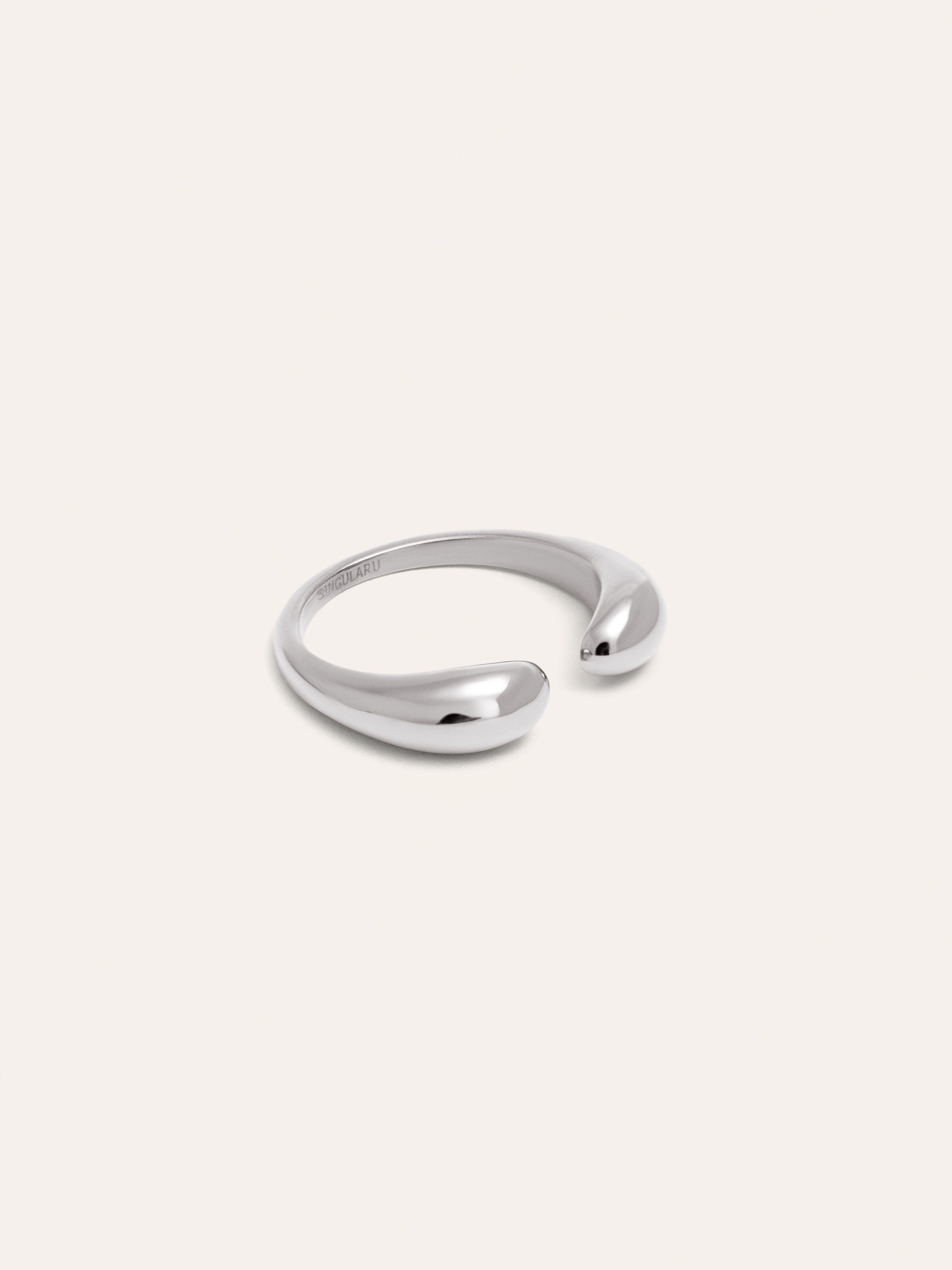 Double Drop Stainless Steel Ring
