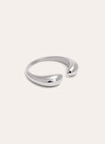 Anillo Doble Gota Acero