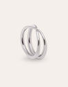 Doble Lines Stainless Steel Gold Ring