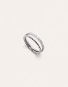 Doble Tressia Spark Stainless Steel Ring 