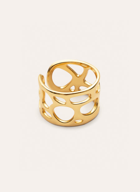 Dotty Gold Ring