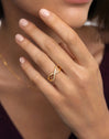 Eterna Sparks Gold Ring