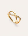 Eterna Sparks Gold Ring