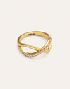 Eterna Sparks Gold Ring