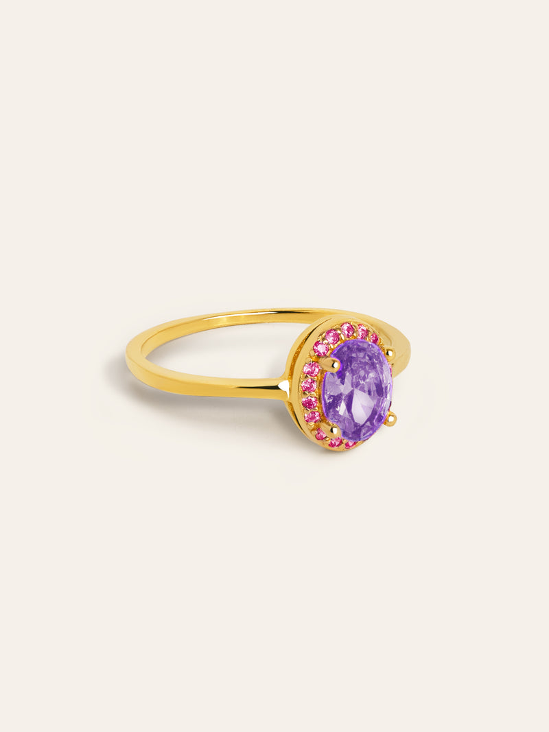 Grape Colors Gold Ring