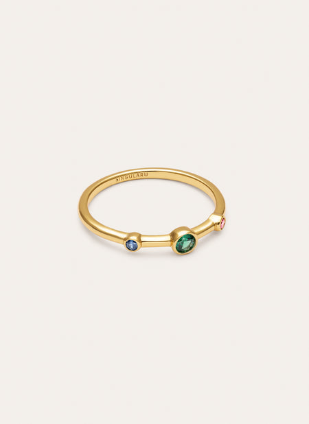 Anillo Leonor Prado Baño Oro