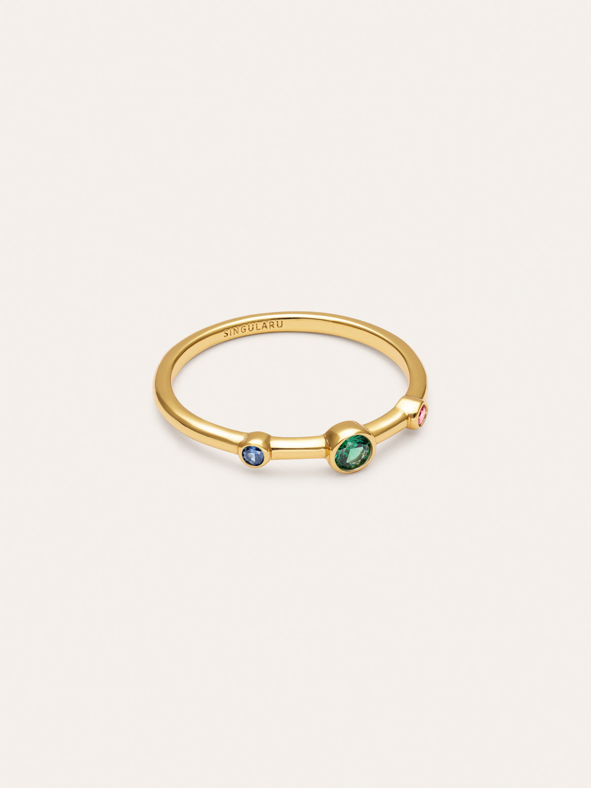 Anillo Leonor Prado Baño Oro