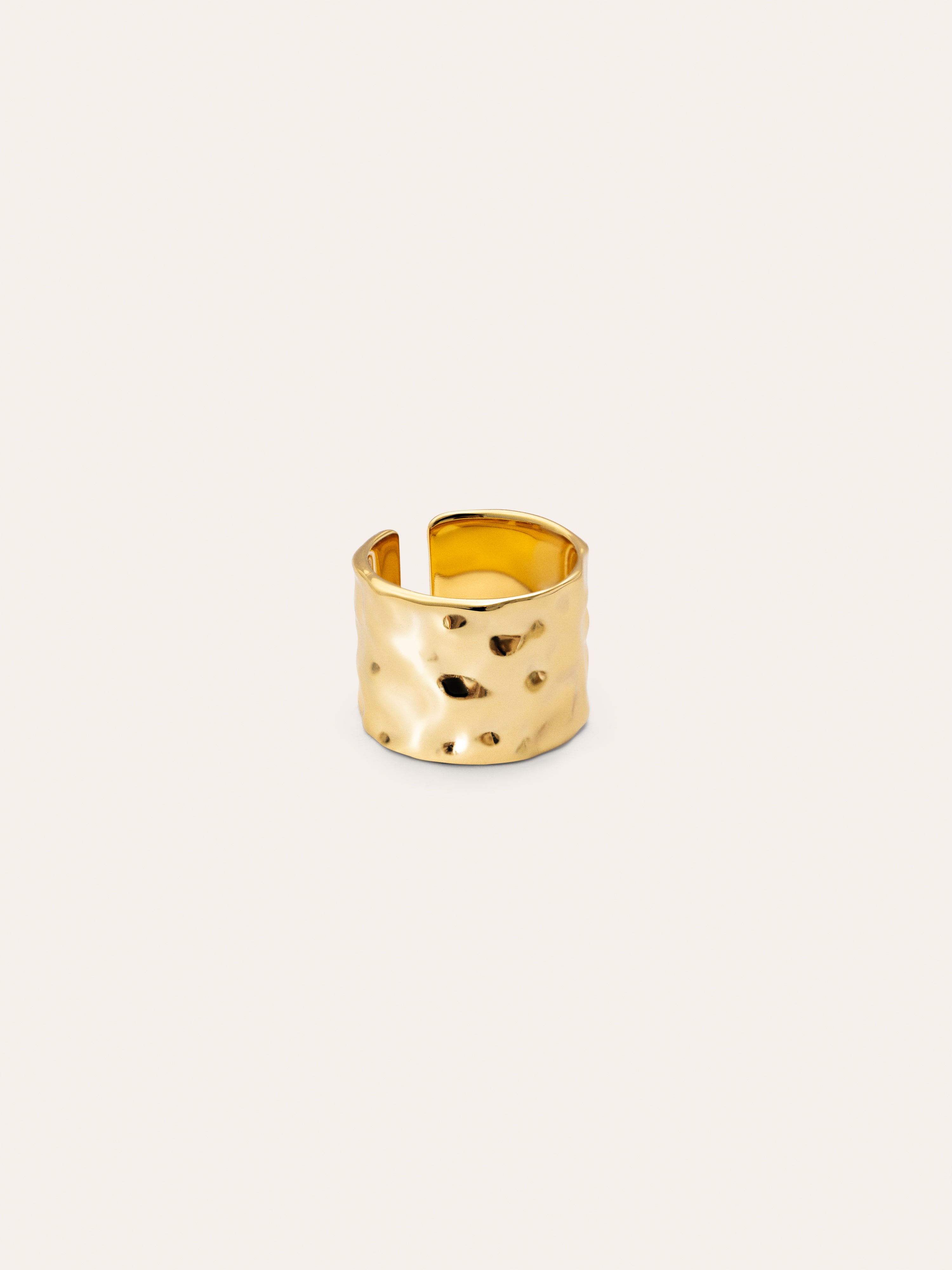 Anillo Marea L Baño Oro
