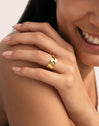 Anillo Marea S Baño Oro