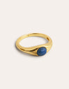 Olivia Blue Gold Ring