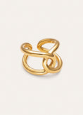 Anillo One Link Acero Baño Oro