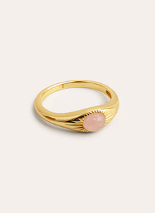 Olivia Rose Quartz Gold Ring