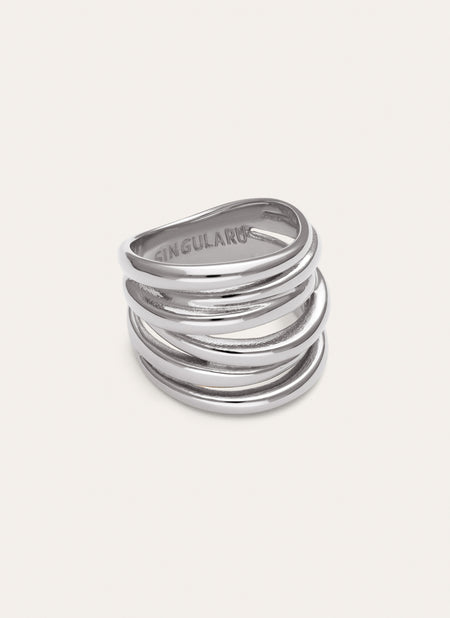 Anillo Ondina Acero