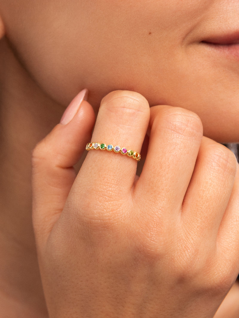Orbit Gold Ring